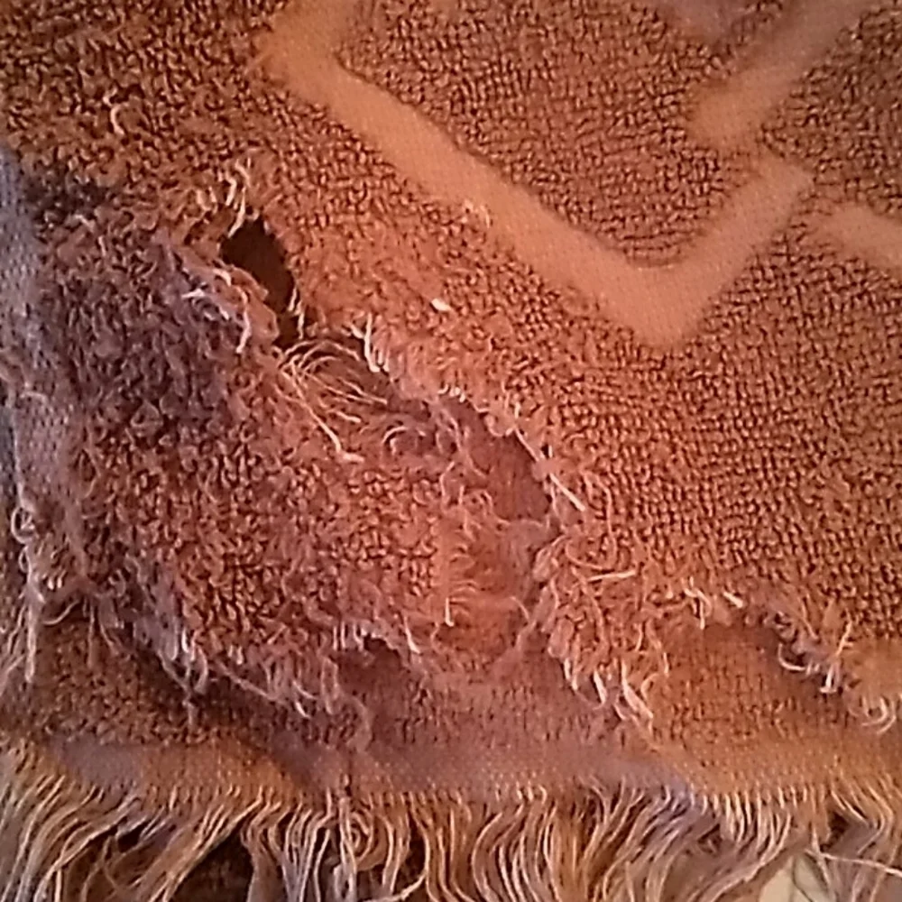 Vintage 1970s brown towels and wash rags
